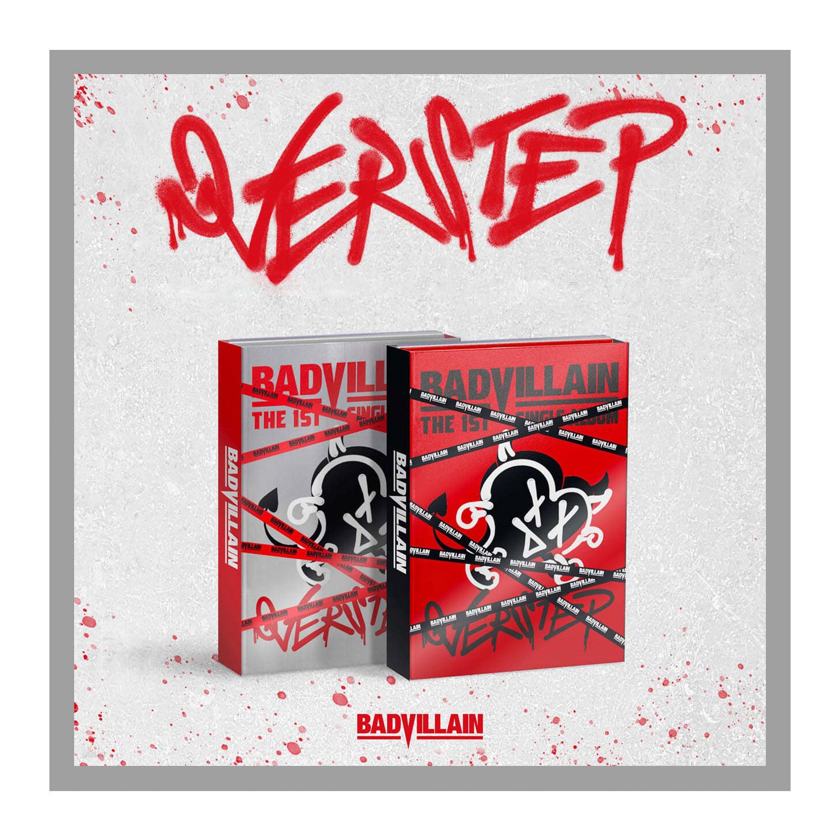 Amazon.com: BADVILLAIN OVERSTEP 1st Single Album with
